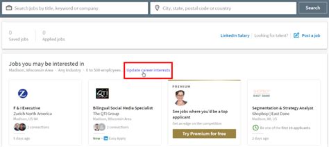 LinkedIn job search app