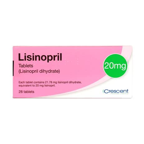 Lisinopril 20 mg Tablet Mechanism