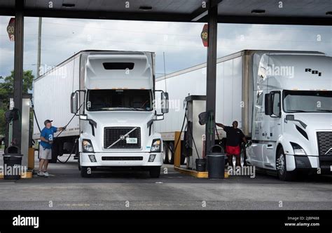 Long Distance Truck Drivers Fuel