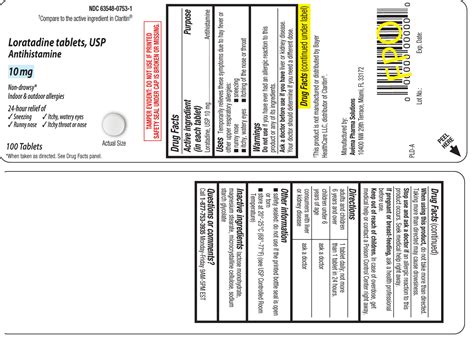 Loratadine 10mg Facts