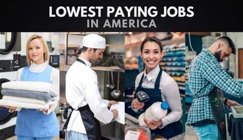 Low-paying jobs