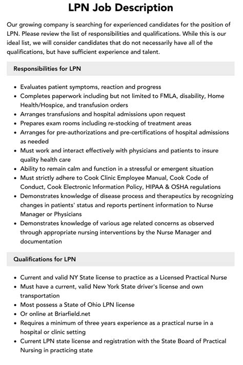LPN Jobs Conclusion
