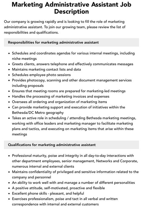 Marketing Administrative Assistant Jobs in Los Angeles
