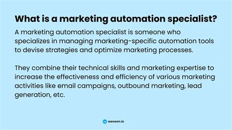 Marketing Automation Specialist at Oracle