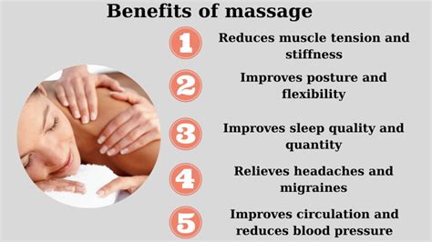 Massage Therapy Benefits