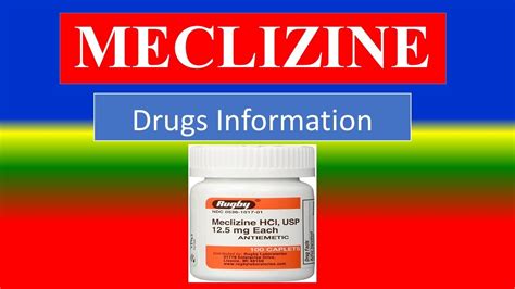 Meclizine Common Side Effects