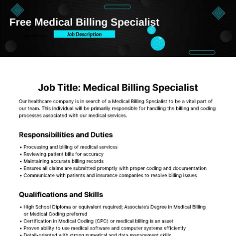 Medical Billing Specialist Jobs