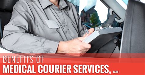 Medical Courier Benefits