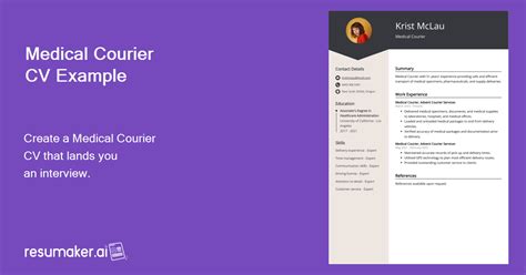 Medical Courier Skills