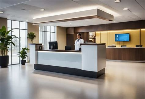 Medical office front desk