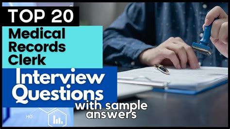 medical records clerk interviews