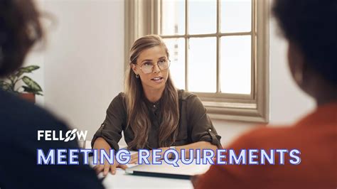 Meeting Requirements