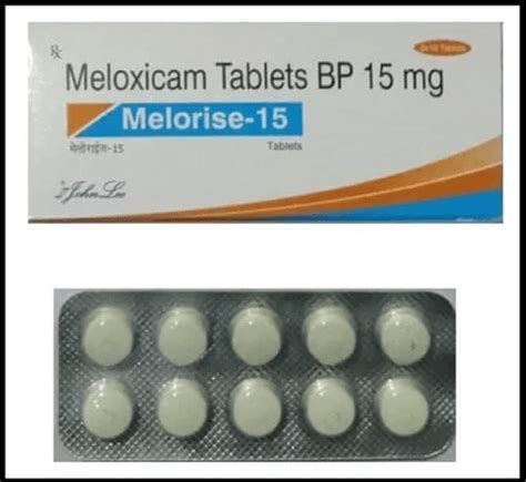 Meloxicam 15 Mg Dosage