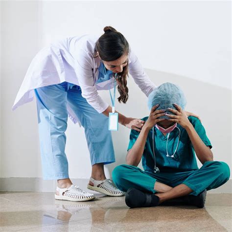 Mental health nurse in high-demand settings