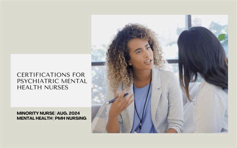 Mental health nurse with specialized certifications