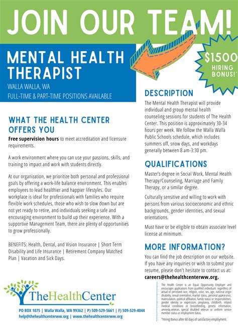 Mental Health Therapist Jobs