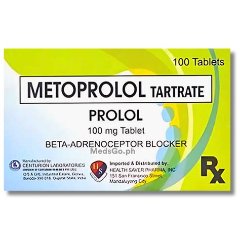 Metoprolol 100 mg dosage guidelines