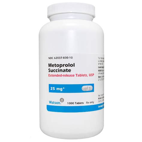 metoprolol er 25mg interactions