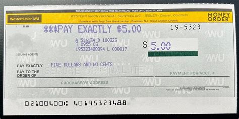 Money Orders