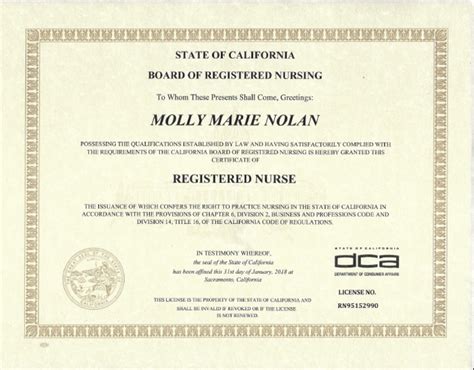 NCLEX Nursing Board California