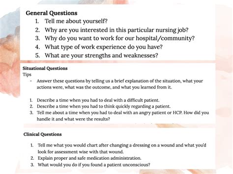 New Grad RN Interview Questions