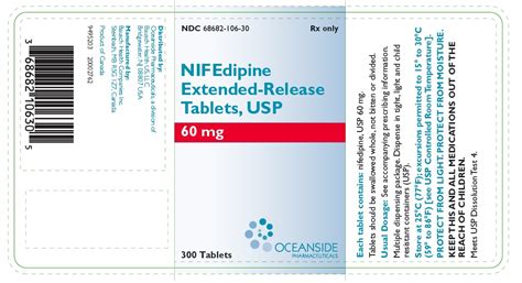 Nifedipine 60 Mg