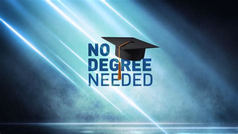 No degree required jobs