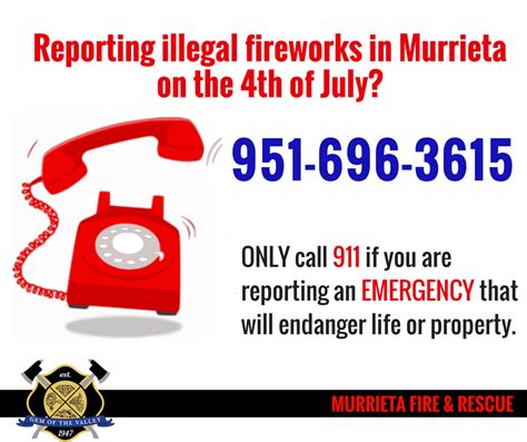 Non-Emergency Calls (951) 696-3615