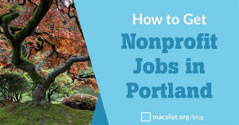 Non-profit jobs in Portland