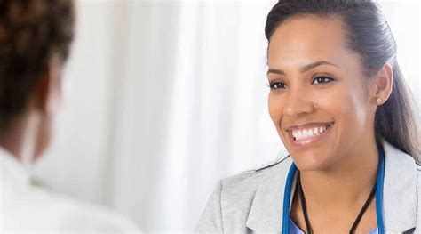 NP nurse in clinic