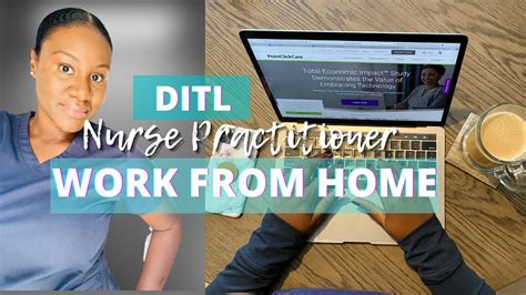 NP working from home with a routine