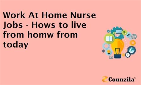 Nurse working from home