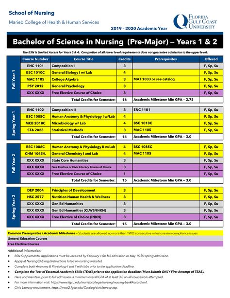 Nursing Curriculum