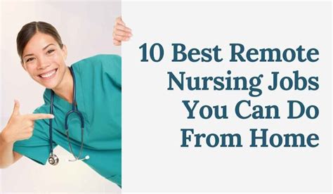 Nursing Jobs From Home Opportunities