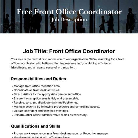 Office Coordinator Job