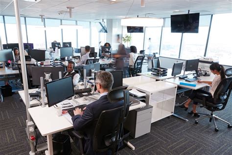 office environment staff