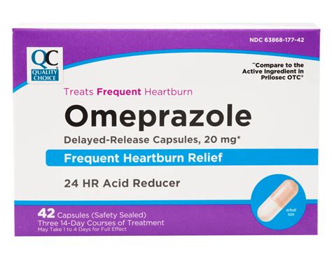 Omeprazole 40mg enhances quality of life
