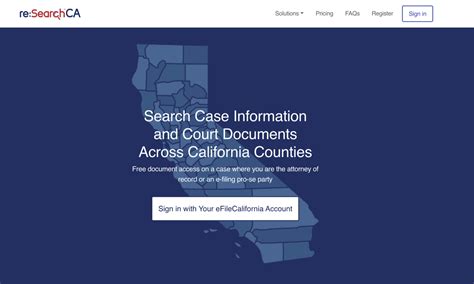 Online Case Search