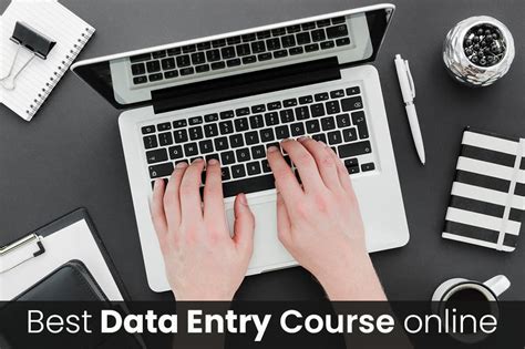 Online data entry setup