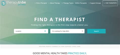 online directories therapy