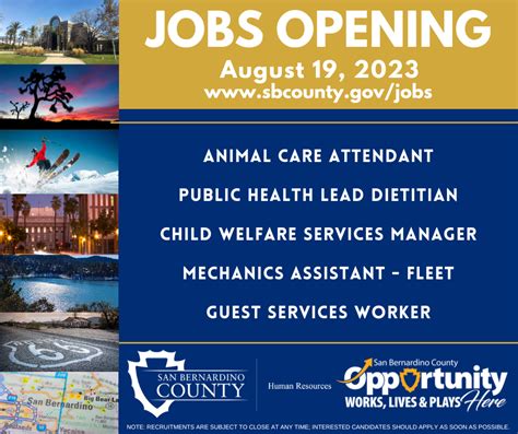 Online job boards in San Bernardino