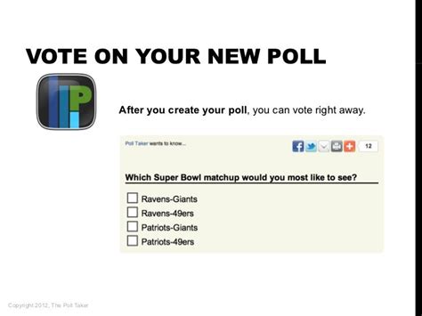 Online poll takers