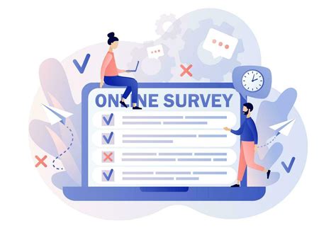 Online surveys at night