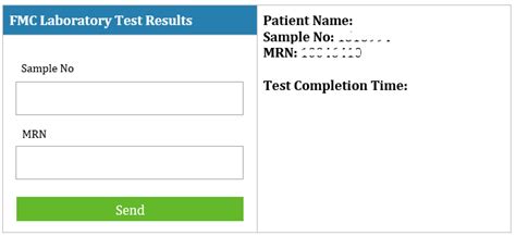 Online Test Results
