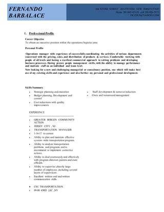 Operations Manager
