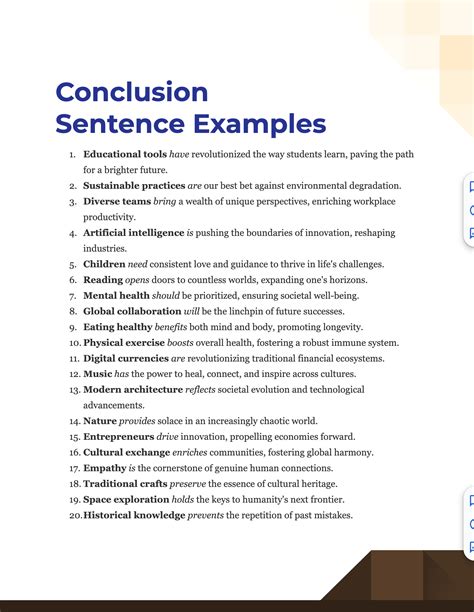 orientation conclusion