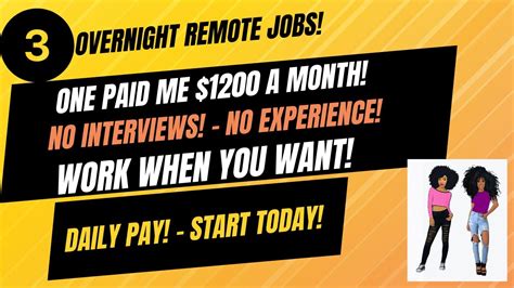 Overnight job interview