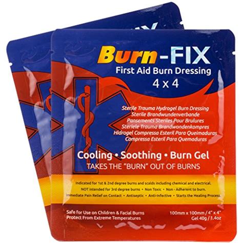 Pain management medications for 2nd degree burns
