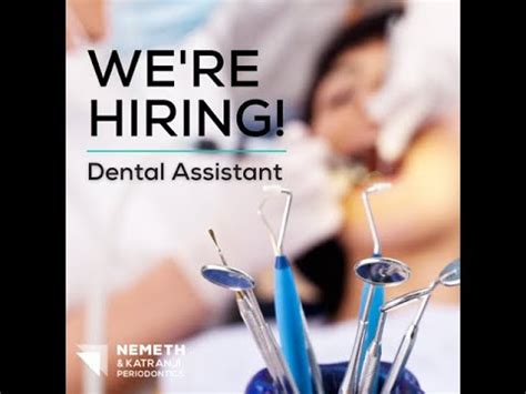 Part-time dental assistant jobs near me hiring now