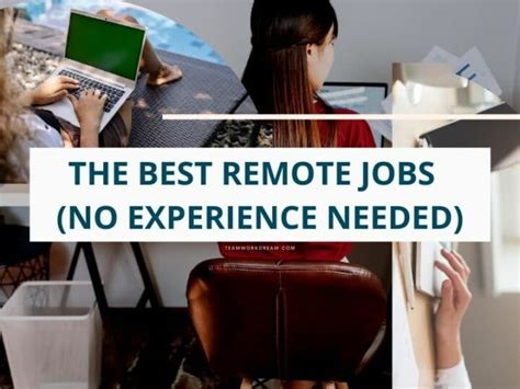 Part-time remote jobs with no experience required